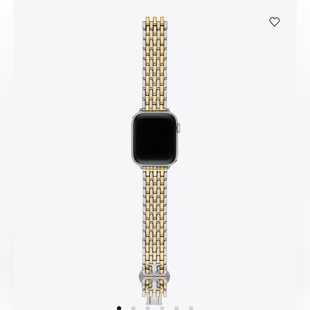 NWT Tory Burch Two-Tone “Eleanor” Apple Watch Band